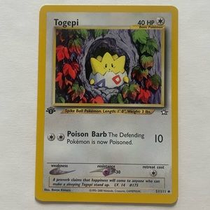 Togepi - First Edition Pokémon Card